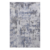 PAYAS Collection 5x7 Grey Abstract Area Rug - Stain Resistant, Non-Shedding Polyester for Living Room, Bedroom, Nursery, Dorm - Kid & Pet Friendly, Easy Care, Medium Pile, Latex-Free Cotton Backing