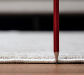 Elegance GC_CNC6008 Ivory 5'3" x 7'3" Polyester Area Rug | Contemporary Style, Stain Resistant, Durable for High Traffic, Soft Pile, Made in Turkey, Beige