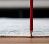 Elegance GC_CNC6003 Abstract Area Rug - Modern Beige Polyester Runner, 2.3x7.3 ft, Plush Comfort for Hallway, Living Room, Entryway, Durable Turkey Made