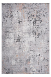 MARFI Collection 2'x3' Grey Multi Abstract Doormat Rug - Stain-Resistant, Non-Shedding Polyester | Kid & Pet-Friendly, Durable Entryway, Living Room Decor