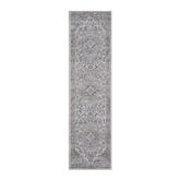 MARFI Collection 2'x8' Oriental Runner Rug, Ivory & Beige, Stain-Resistant Polyester, Medium Pile 0.35", Durable, Kid & Pet-Friendly, Turkish Made, Entryway & Hallway Decor