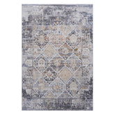 PAYAS Collection 6x9 Multi Traditional Area Rug - Stain Resistant, Non-Shedding Polyester for Living Room, Bedroom, Kid & Pet-Friendly, Medium Pile, Turkish Made