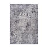 MARFI Collection 5'x7' Light Grey Abstract Area Rug - Stain Resistant Polyester, Durable & Easy Care for Living Room, Bedroom, Office, Entryway, Turkey