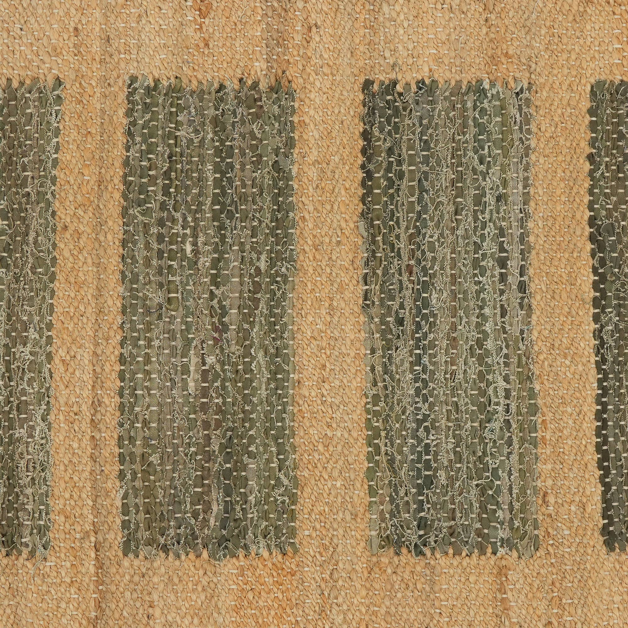 Spike 36"x24" Beige Scatter Rug - Soft Cotton Blend Accent Rug for Living Room, Bedroom, Entryway - Textured Fringed Home Decor, India