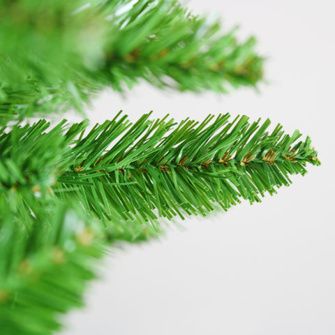 Winga 7FT Classic Pencil Christmas Tree | 84-Inch Slim Green PVC Tree for Holidays &amp; Decor | Dense, Realistic Branches, Foldable Metal Frame, Safe for Homes