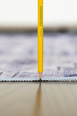 Toucan K5644-4 Silver 5'x7' Washable Non-Slip Area Rug - Durable Polyester Pile, Low Pile, Felt & TPR Rubber Backing - Ideal for Living Room, Hallway, Entryway, High-Traffic Areas