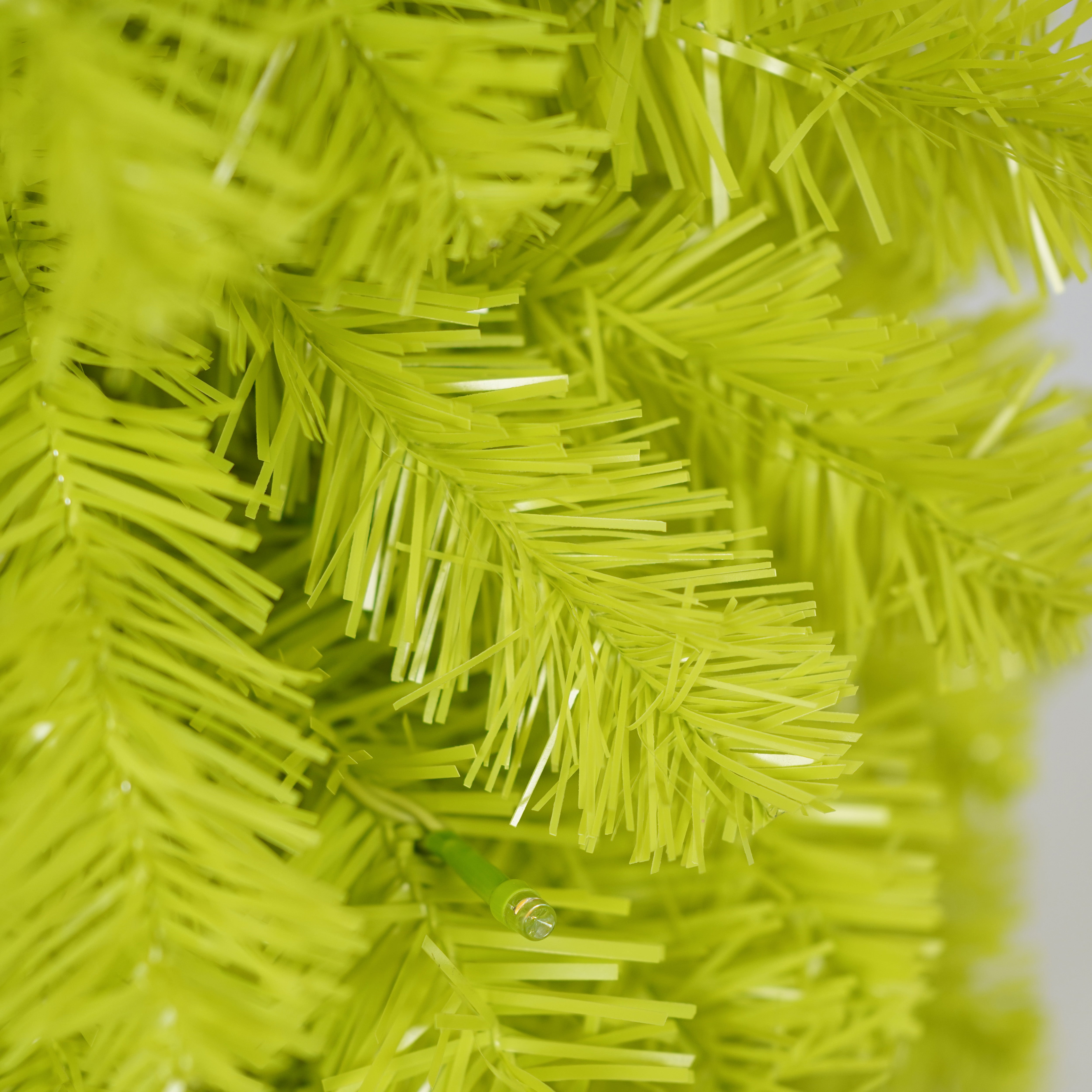 5FT Hinged Artificial Fir Christmas Tree - Santa Hat Style, 400 Lush Branch Tips, 100 Warm White LED Lights, Premium PVC, Easy Assembly for Home & Holiday Parties