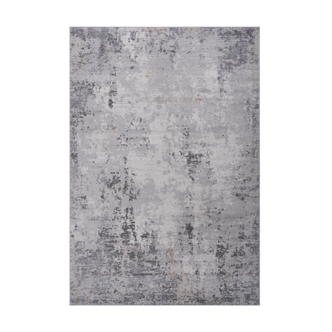MARFI Collection 8x10 Abstract Area Rug | Ivory & Sand Polyester | Stain Resistant, Non-Shedding | Medium Pile | Turkish Made | Living Room, Bedroom, Entryway