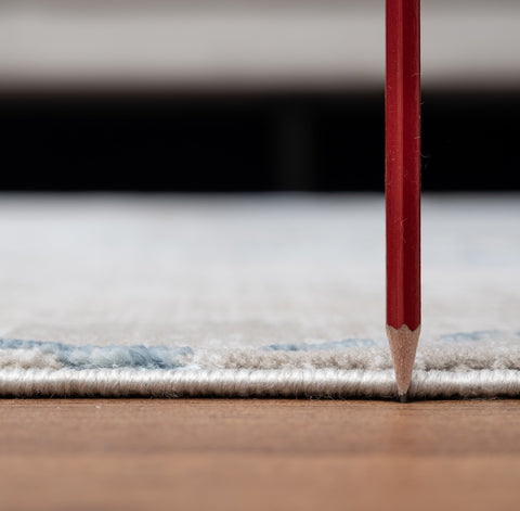 Elegance GC_CNC6005 Blue 5'3"x7'3" Area Rug: Luxurious 100% Polyester, Stain-Resistant, Kid &amp; Pet Friendly, .31" Pile Height, Made in Turkey, for Cozy Living Rooms &amp; Entryways