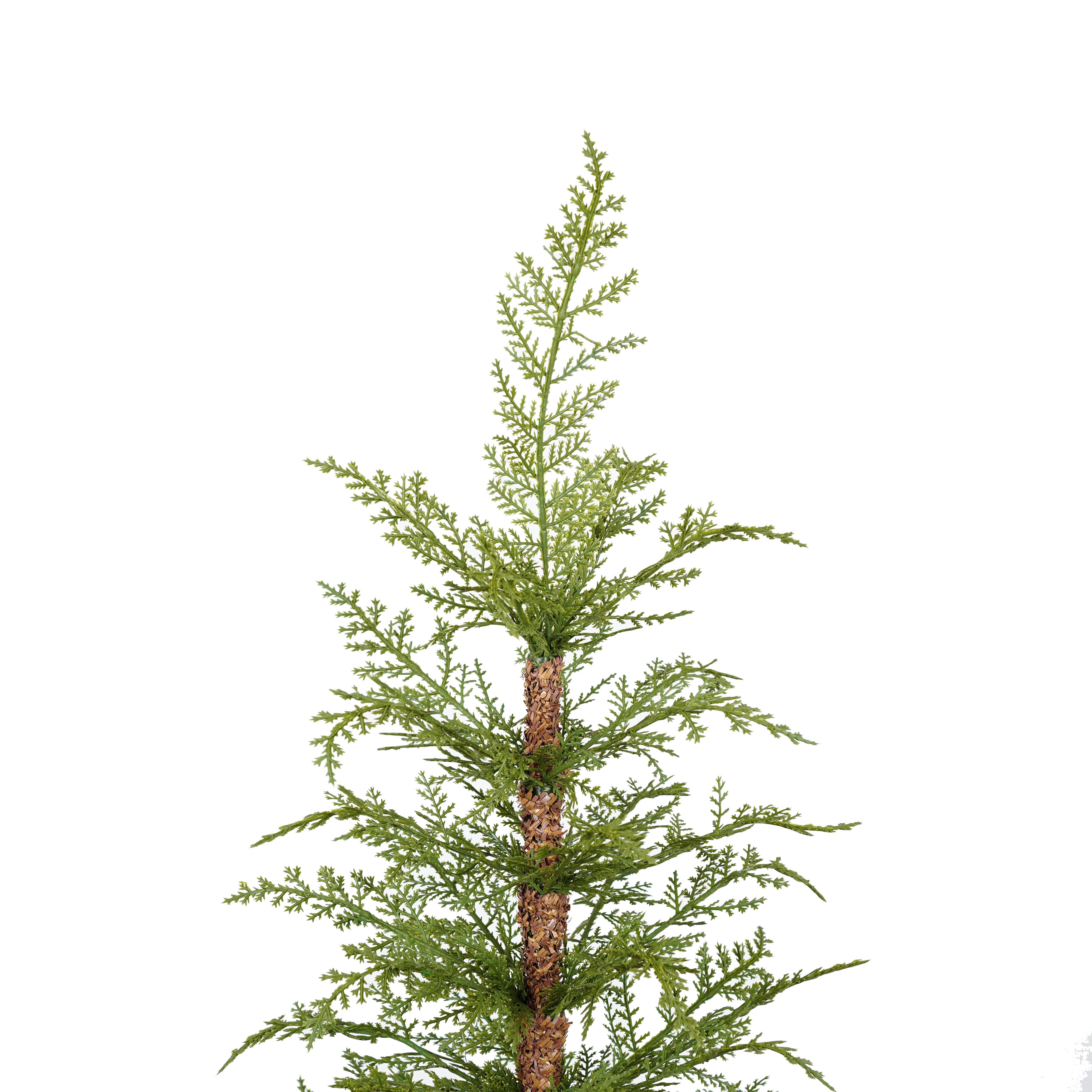 4ft Pre-Lit Artificial Christmas Trees (Set of 2) - Realistic PE Needles, Easy Assembly, Potted Stand, Green | Perfect for Home, Porch, Mantel Decor