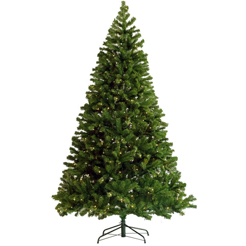 6ft Pre-lit Artificial Christmas Tree - Ultra-Realistic Green PVC Hinged Xmas Tree with 1000 Tips &amp; Sturdy Foldable Metal Stand - Easy Setup &amp; Storage for Festive Home Decor