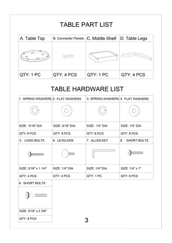 Contemporary Grey Rubberwood Dining Set: Round Table w/ Shelf & 4 Cushioned Fabric Chairs, Modern Style for Dining Room, Seats 4, 47" Dia Table