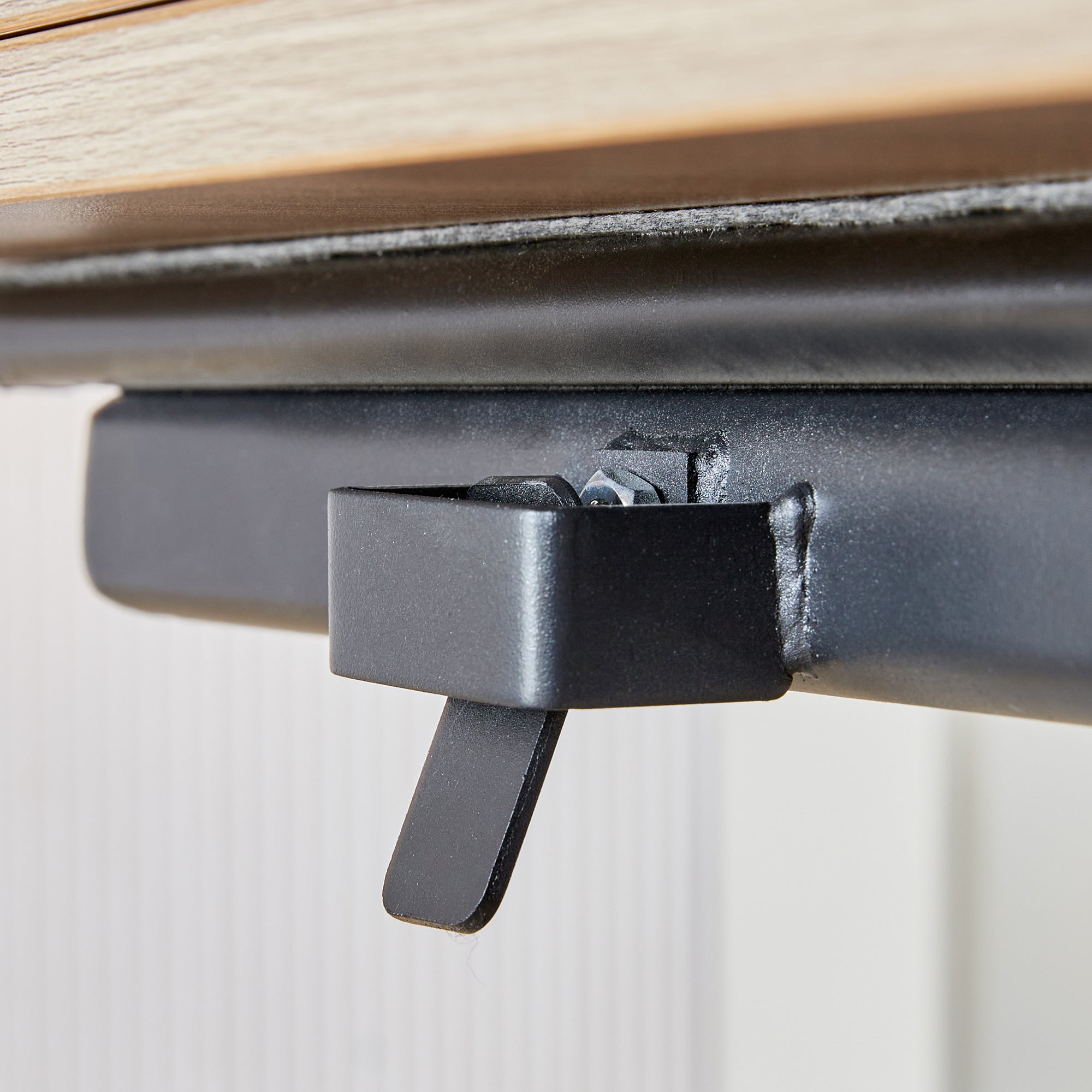 Modern Minimalist Lift-Top Coffee Table & 4 Upholstered Dining Chairs Set, Wood Grain Craft Sticker Desktop, Black Metal Legs, Adjustable Height Dining/Office/Dressing Table, Space-Saving Design, Natural Wood Wash