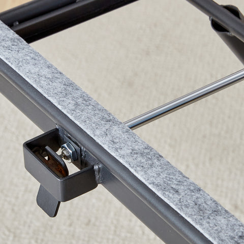 Modern Minimalist Lift-Top Coffee Table & 4 Upholstered Dining Chairs Set, Wood Grain Craft Sticker Desktop, Black Metal Legs, Adjustable Height Dining/Office/Dressing Table, Space-Saving Design, Natural Wood Wash