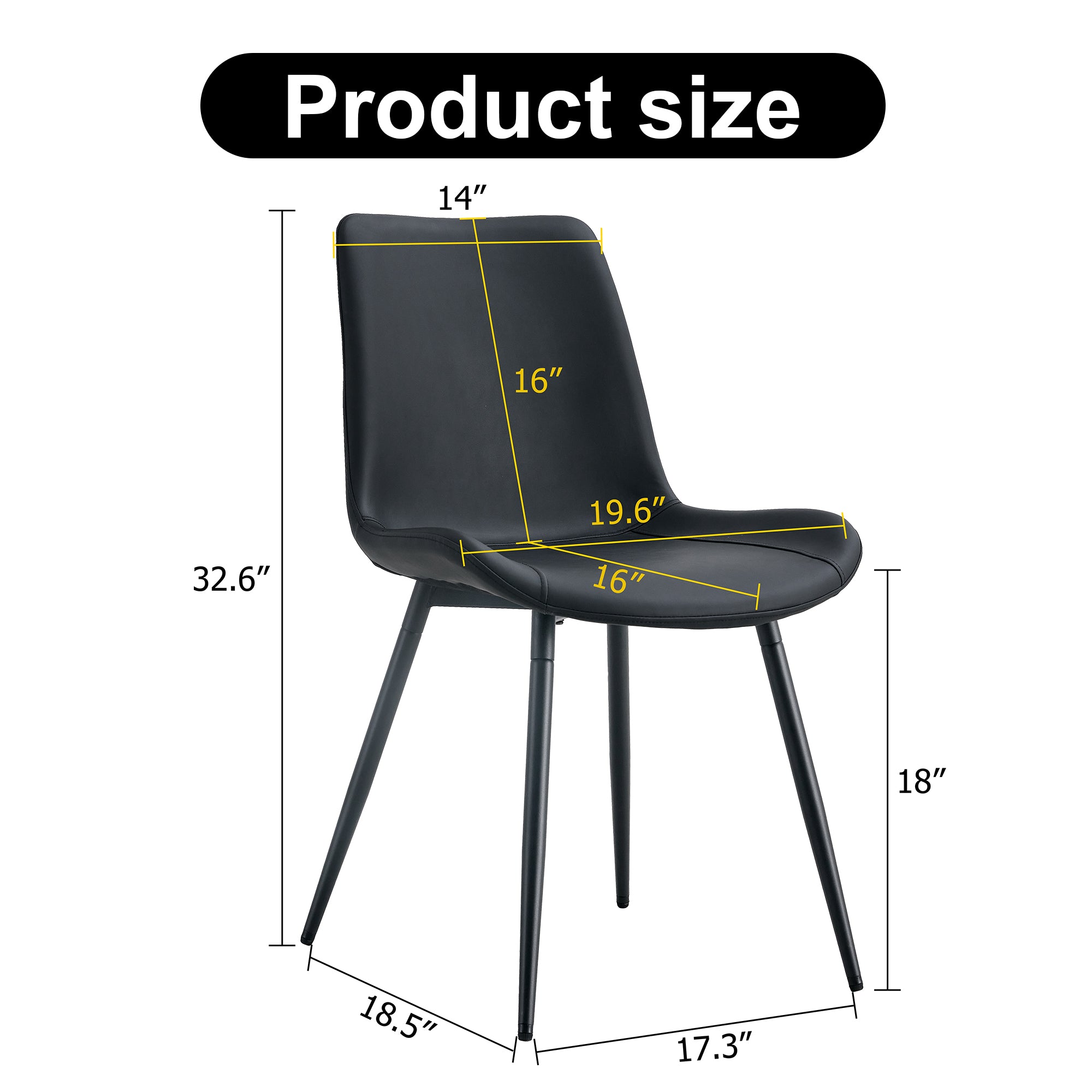 Modern Minimalist Lift-Top Coffee Table & 4 Upholstered Dining Chairs Set, Wood Grain Craft Sticker Desktop, Black Metal Legs, Adjustable Height Dining/Office/Dressing Table, Space-Saving Design, Natural Wood Wash