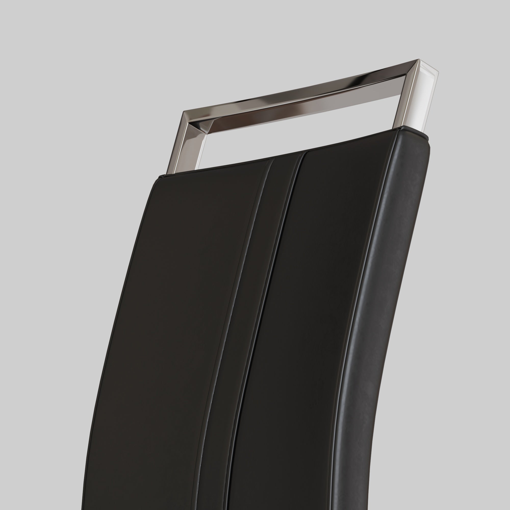 63" Cream MDF Dining Table Set for 6: Modern PU Armless Chairs, Silver Metal Legs, Stain-Resistant Top, Ideal for Home Kitchen & Dining Room Gatherings