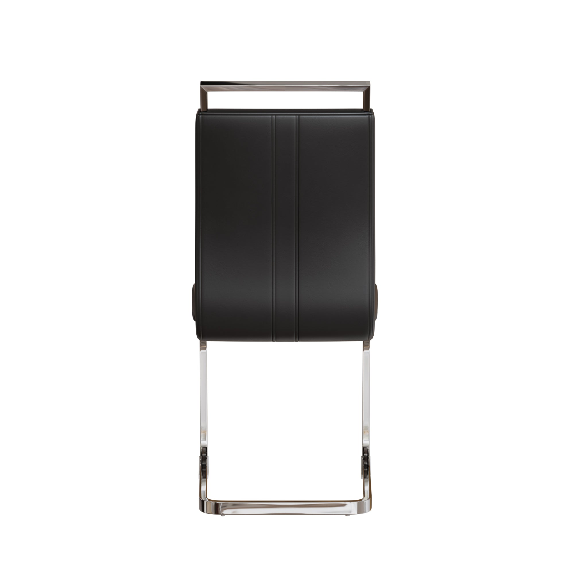 63" Cream Modern MDF Dining Table Set for 6: PU Leather Armless Chairs with Silver Metal Legs, Stain-Resistant Tabletop, Perfect for Home Kitchen & Dining Room Gatherings