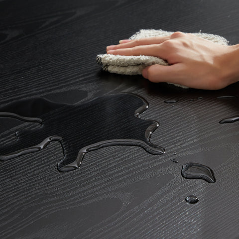 Industrial Black Dining Table Set with 2 Benches for 4 | 43.3" L x 23.6" W Particleboard & Steel Kitchen Breakfast Counter | Space-Saving, Durable, Easy Assembly for Living Room, Party Room