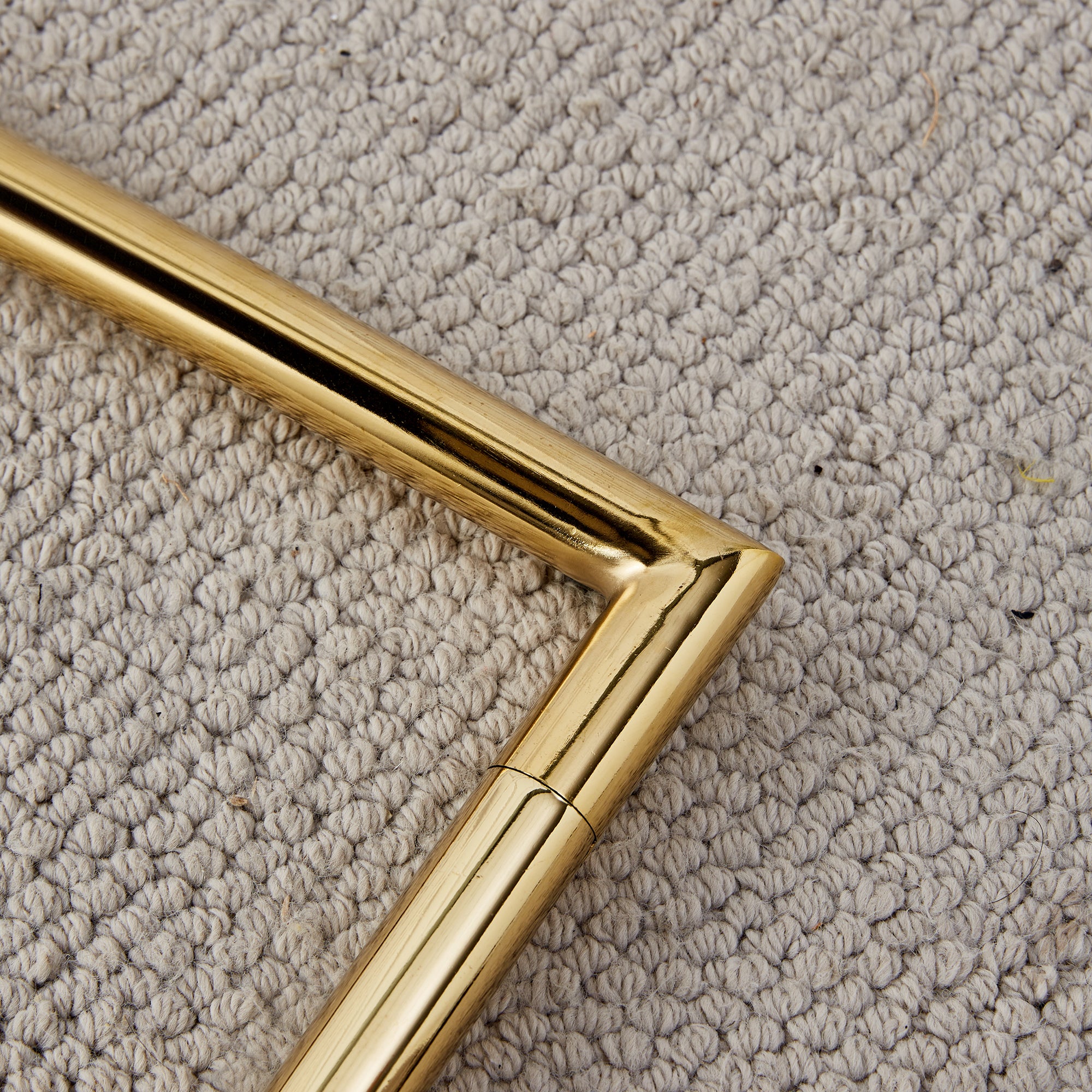 Modern Minimalist Dining Table Set with Imitation Marble Glass Top &amp; U-Bracket Legs - Seats 4-8 - Black &amp; Gold MDF - Perfect for Dining &amp; Living Rooms