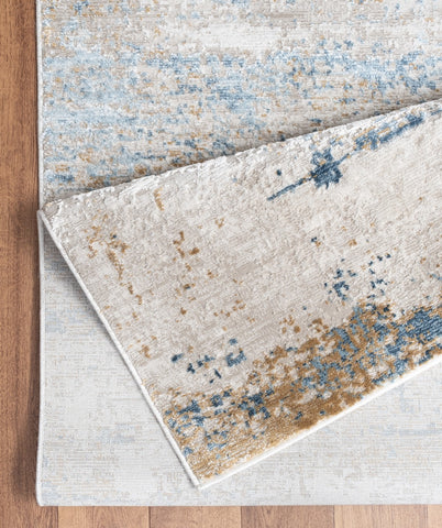 Elegance GC_CNC6001 Ivory 2'x3' Area Rug - Soft 100% Polyester Contemporary Accent Carpet for Living Room, Bedroom, Entryway - Durable, Stain-Resistant, Kid & Pet Friendly, Made in Turkey