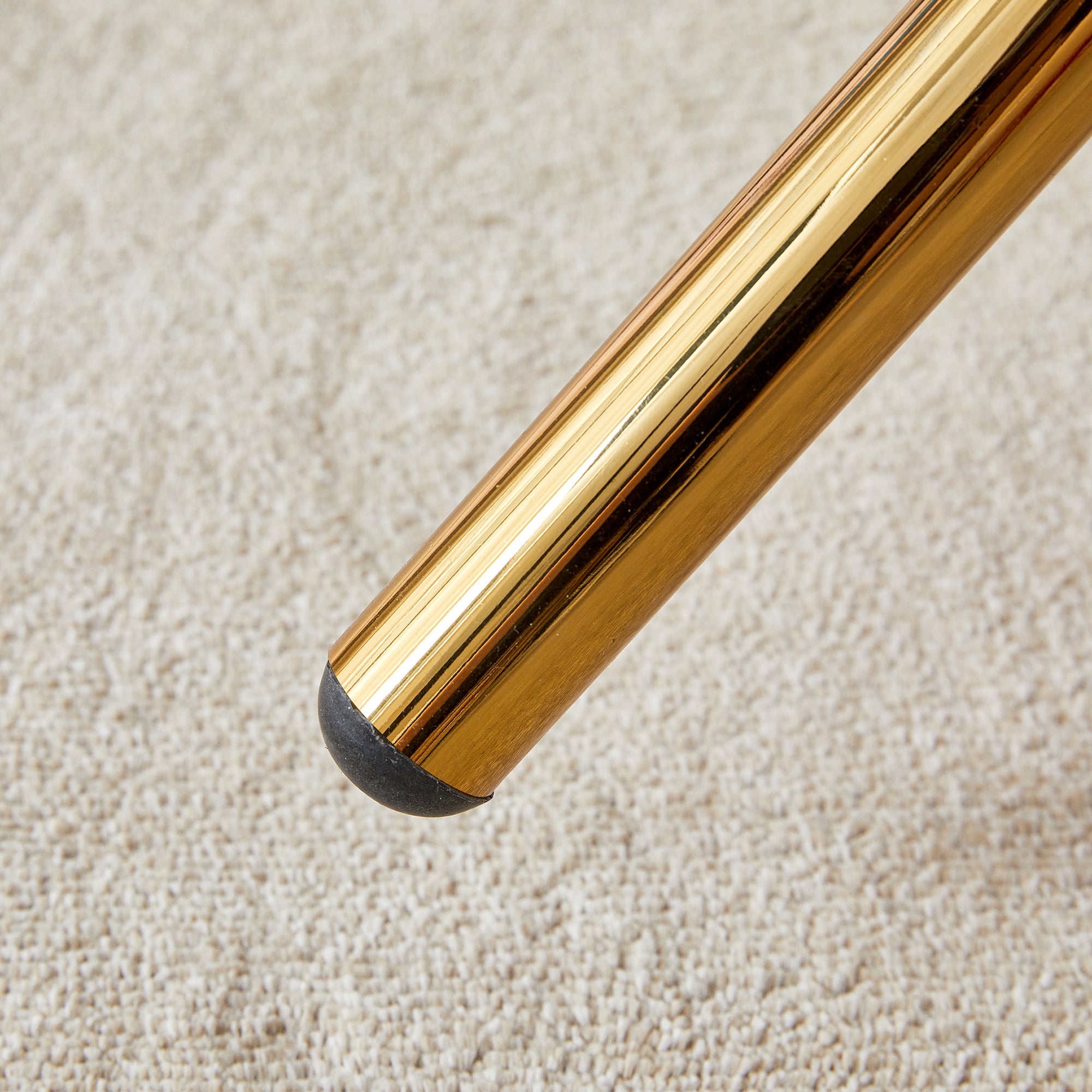 4-Piece Modern Luxe Dining Set: 36.6'' Round Tempered Glass Table & Black Linen-Cotton Chairs with Gold Metal Legs - Chic Seating for Kitchen, Living Room, Home Office | Seats 4