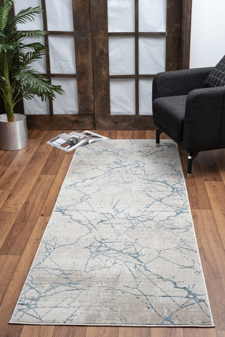 Elegance GC_CNC6005 Blue 5'3"x7'3" Area Rug: Luxurious 100% Polyester, Stain-Resistant, Kid &amp; Pet Friendly, .31" Pile Height, Made in Turkey, for Cozy Living Rooms &amp; Entryways