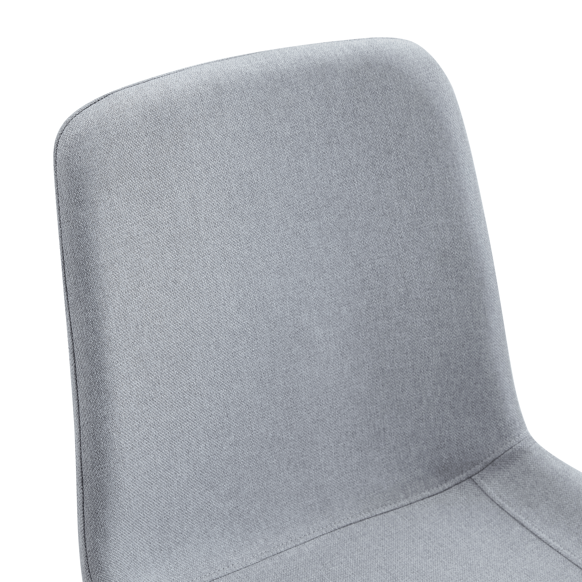 71" Wooden &amp; Black Spliced Dining Table Set with 8 Light Gray Linen Chairs - 30"H Table w/ Storage Shelf, Ergonomic Cushions for Dining Room, Kitchen &amp; Parties