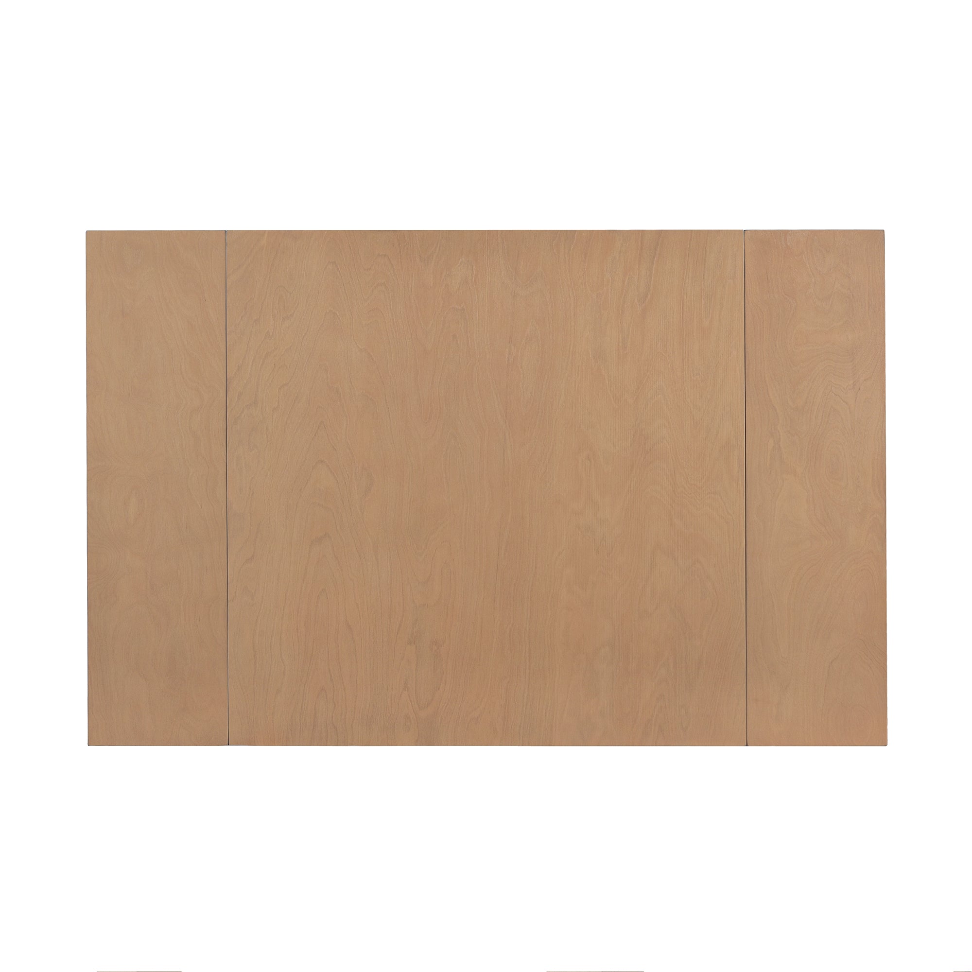 3-Piece Natural Drop Leaf Dining Set: Extendable Kitchen Table & 2 Upholstered Chairs for Small Spaces, Solid Rubberwood & MDF, Modern Farmhouse Style, Compact Dining Room Furniture