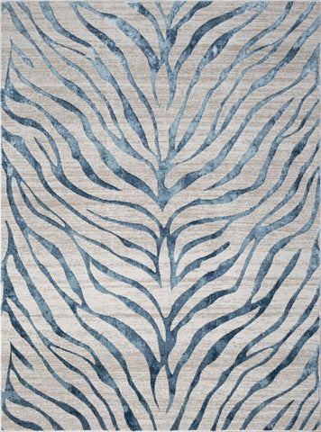 Elegance GC_CNC6006 Blue 2x3 ft Area Rug - Soft Polyester Accent Rug, Stain Resistant, Durable Jute Backing for High Traffic Homes &amp; Entryways, Made in Turkey