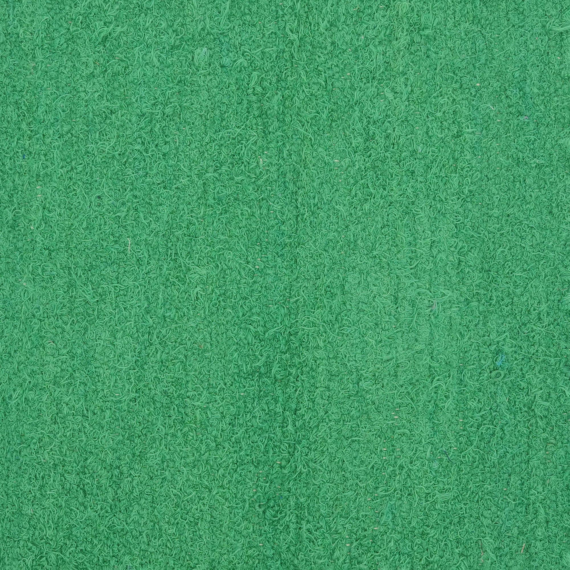 Camelot 36x24" Green Scatter Rug: Soft Cotton Blend Accent Rug for Living Room, Bedroom, Entryway Decor. Textured, Fringed, Handmade Look, India.