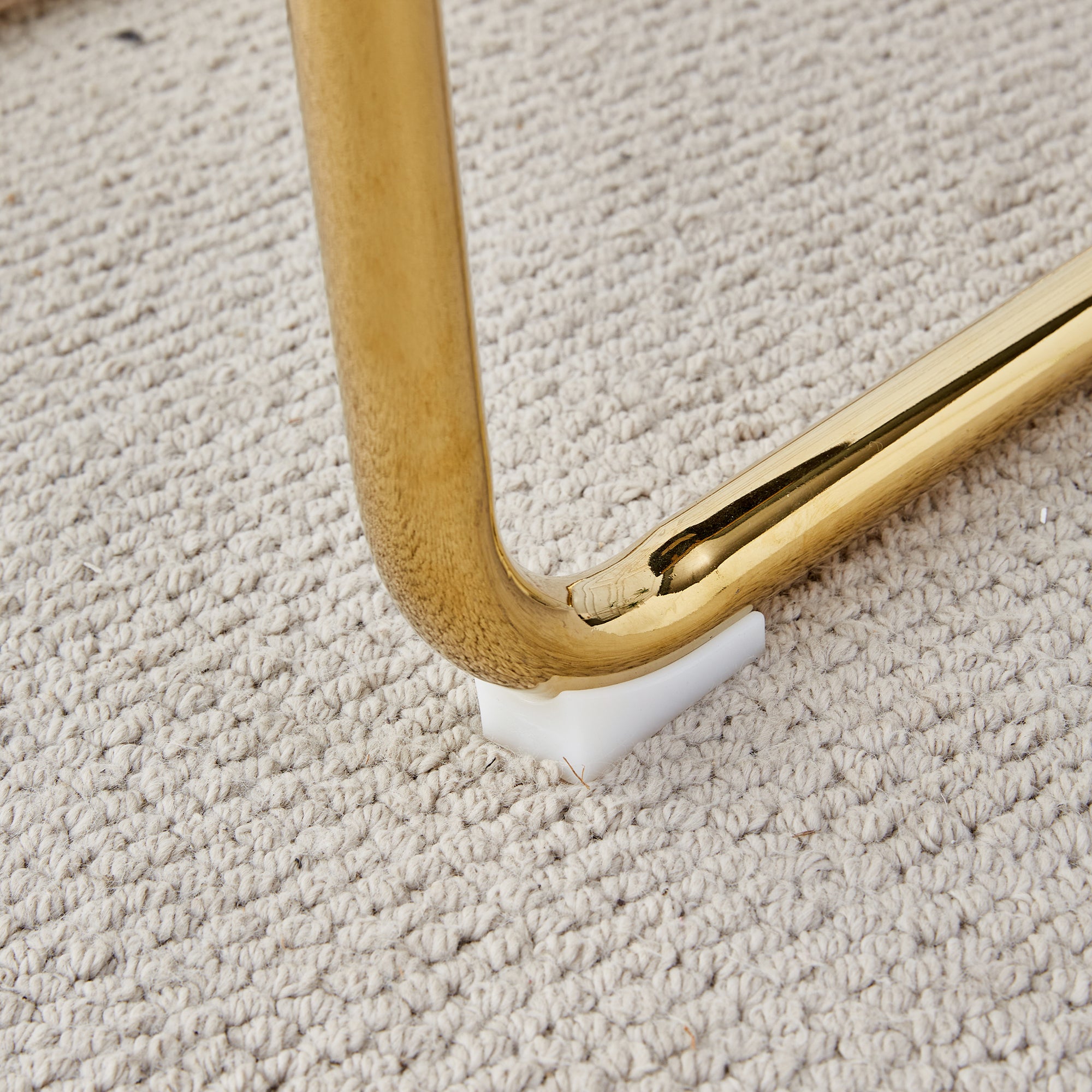 Modern Minimalist Dining Table Set with Imitation Marble Glass Top & Comfortable Chairs, Seats 4-8, U-Bracket MDF Legs, Black+Gold, Perfect for Dining & Living Rooms