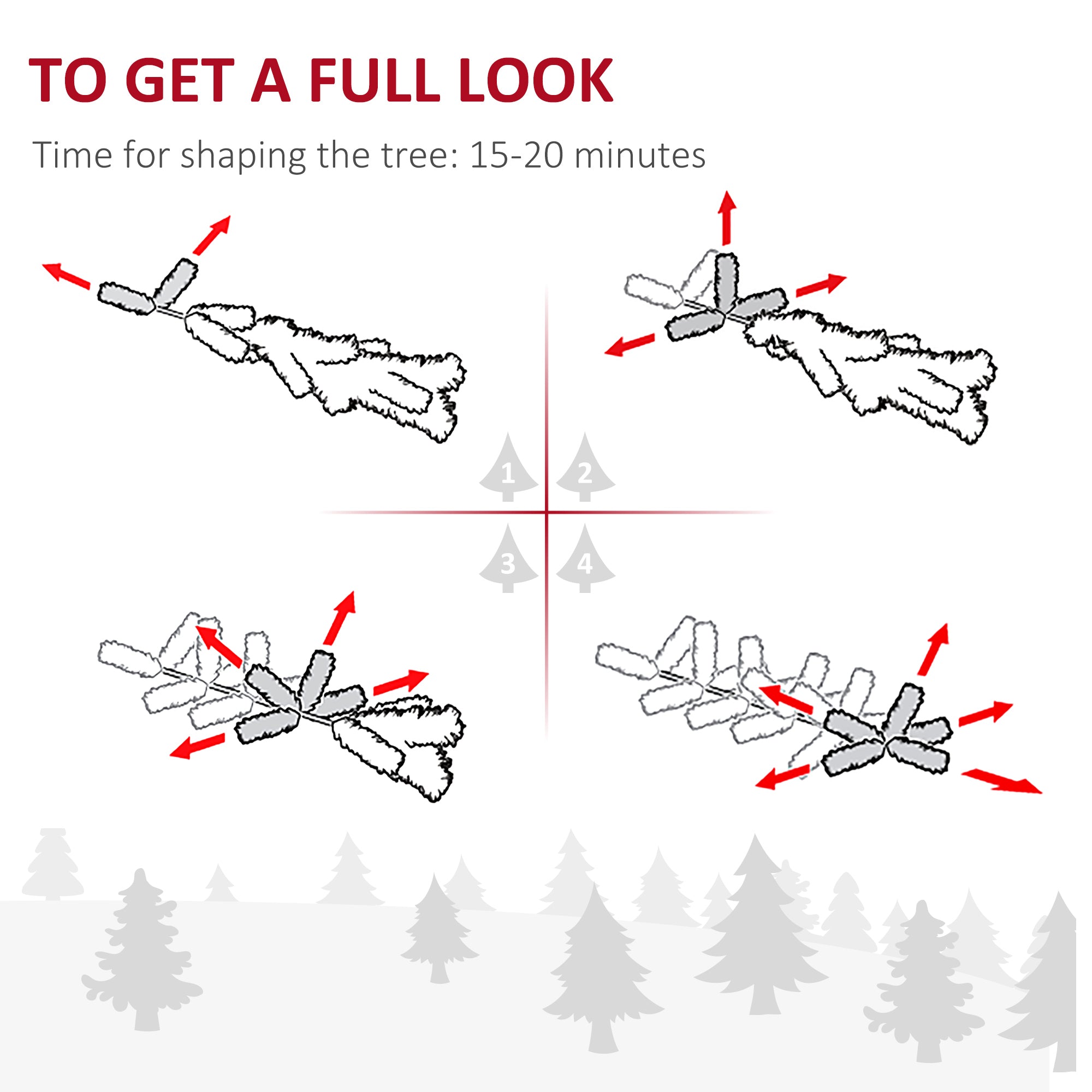 HOMCOM 9' Unlit Snow-Flocked Slim Artificial Christmas Tree, Realistic PVC Branches, 1014 Tips, Green, Sturdy Metal Base for Home & Office Holiday Decor