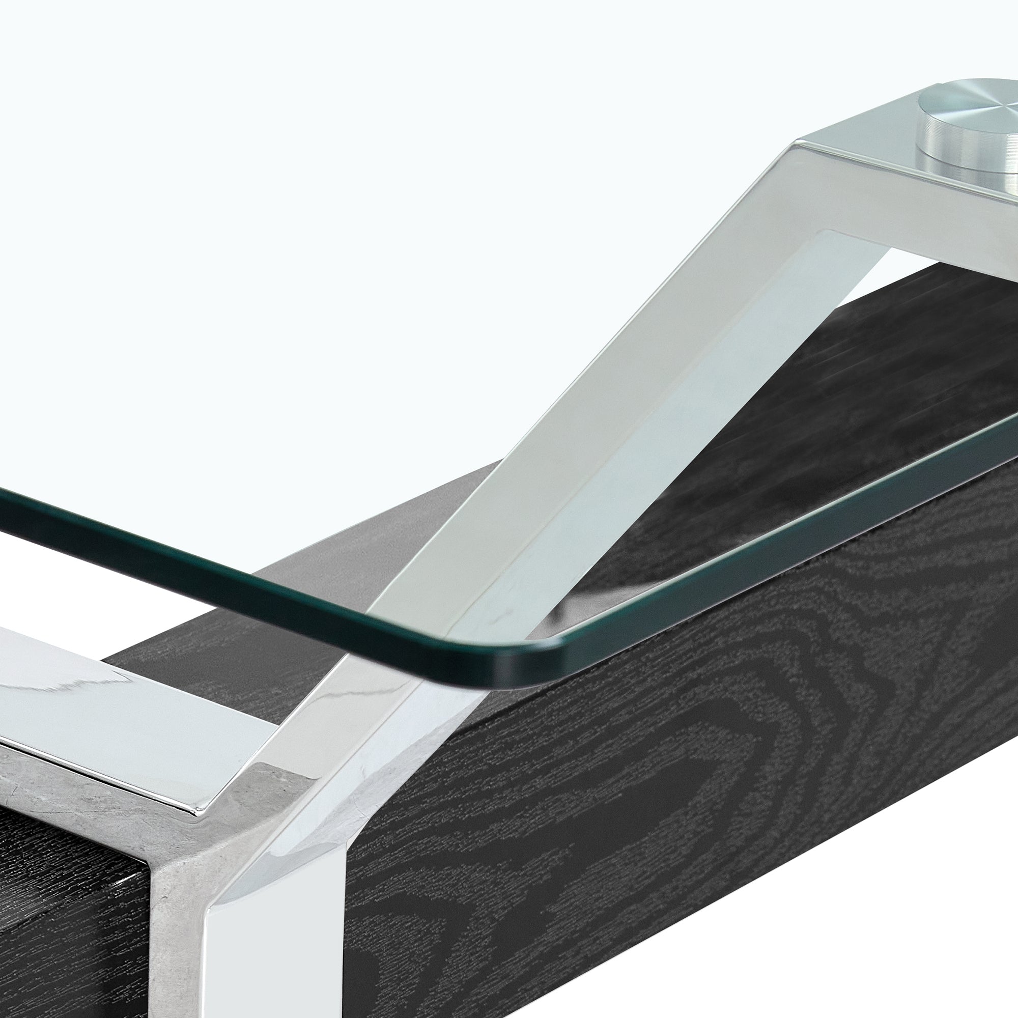 Elegant 71" Clear Tempered Glass Dining Table Set with 6 Light Gray PU Chairs, Silver Metal Legs - Modern Minimalist 6-Seater for Dining Room & Kitchen