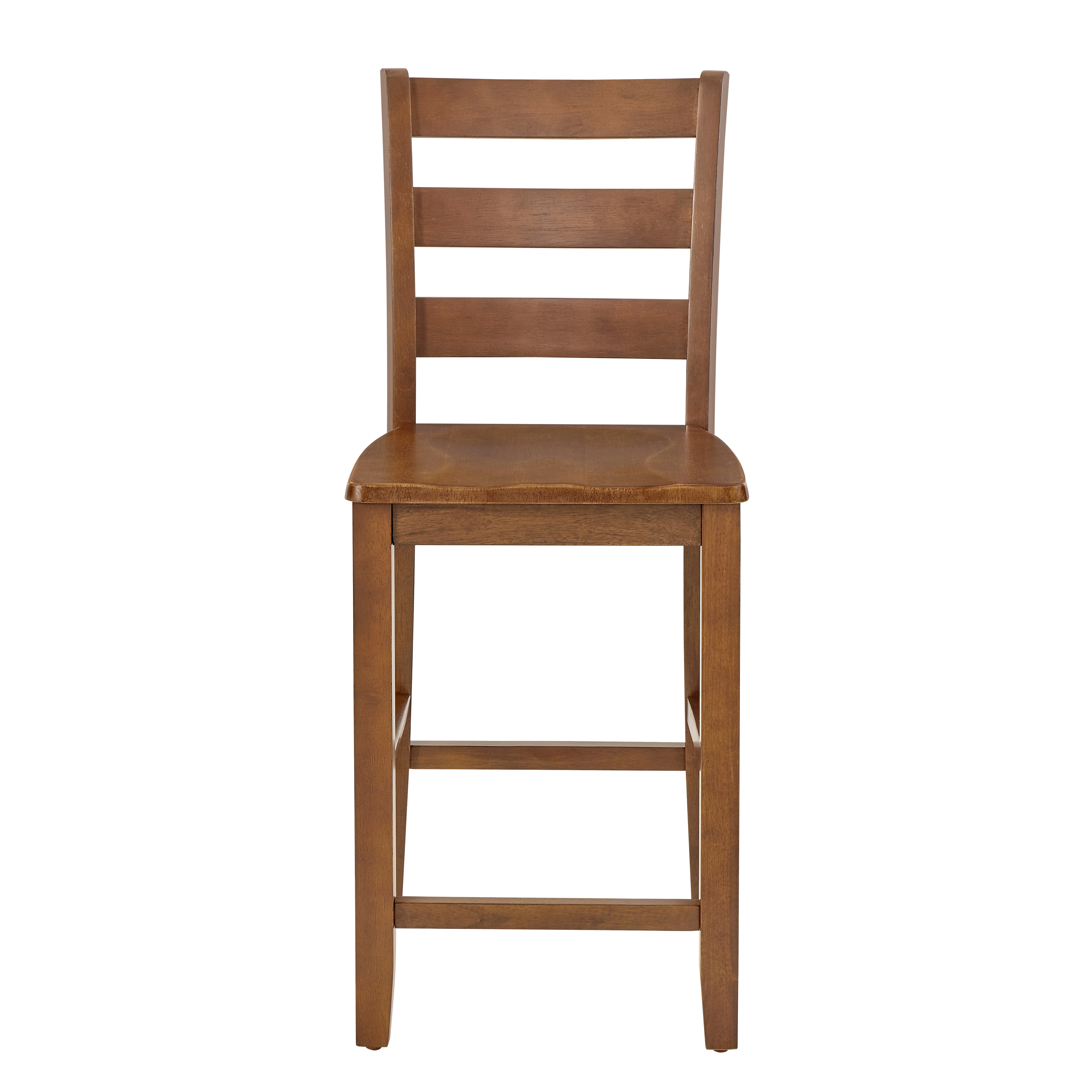 Retro Brown 5-Piece Dining Table Set with 4 Ergonomic Chairs, Space-Saving Design for Kitchen & Living Room, MDF & Rubber Wood, Easy Assembly