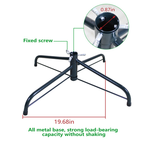 Winga 7FT Classic Pencil Christmas Tree | 84-Inch Slim Green PVC Tree for Holidays &amp; Decor | Dense, Realistic Branches, Foldable Metal Frame, Safe for Homes