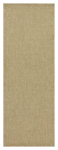 Earth GC_NTL1004 Jute/Polypropylene 5'3" x 7'3" Indoor/Outdoor Area Rug - Natural Flatweave, Stain-Resistant, Easy Clean, Durable for High Traffic Entryways, Patios, Living Spaces, Made in Turkey