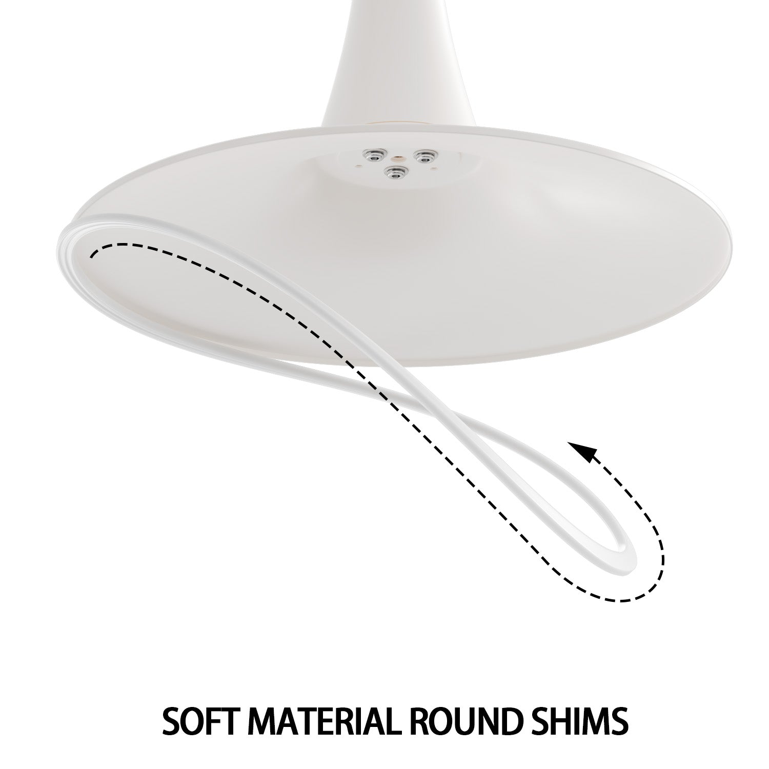 31.5" White Round Tulip Dining Table Set for 2-4 People, MDF Top & Base with 2 White PU Leather Metal Leg Chairs, Modern Kitchen & Small Space Furniture