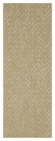 Earth Collection Jute/White 7'10"x10'3" Indoor/Outdoor Area Rug - Durable Polypropylene, Stain Resistant, Easy Clean, Flatweave for Patio, Deck, Living Room