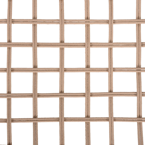 Boho 3-Piece Outdoor Furniture Set: 2 Lounge Chairs & Glass Side Table | Handwoven Rope, Powder-Coated Steel | Waterproof Cushions | Patio, Garden, Poolside Relaxation