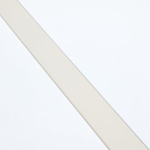 55" Cream-Style White MDF Dining Table Set with 6 Black PU Chairs & Silver Metal Legs - Modern Kitchen Furniture for Family Meals, Seats 6, Durable & Easy Assembly