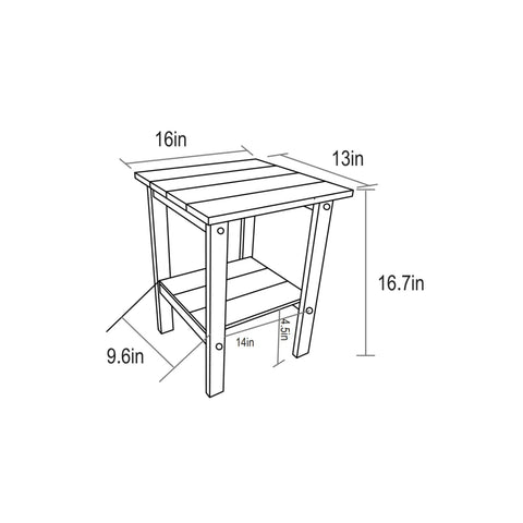 3-Pc White HDPE Oversized Lounge Chair Set w/ Side Table, 5-Position All-Weather Patio Chaise, Wheels, Cup Holder, 75" Wood Texture, 400lb Capacity, Outdoor Garden Beach Furniture